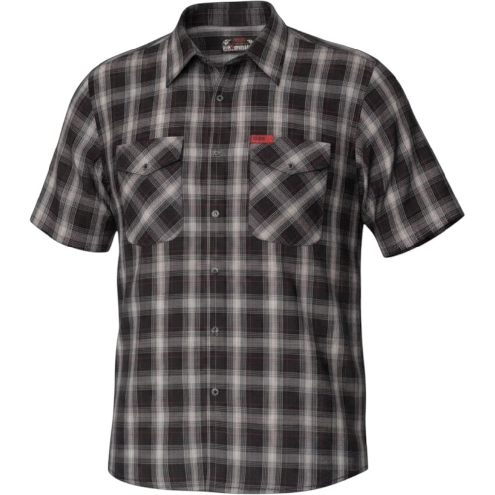 Dixxon Flannel Co The Crosshair Bamboo Blend Plaid Short Sleeve Shirt Mens 3X